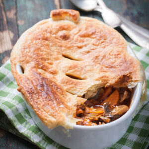 Slow Roasted Lamb & Mint Phyllo Pie